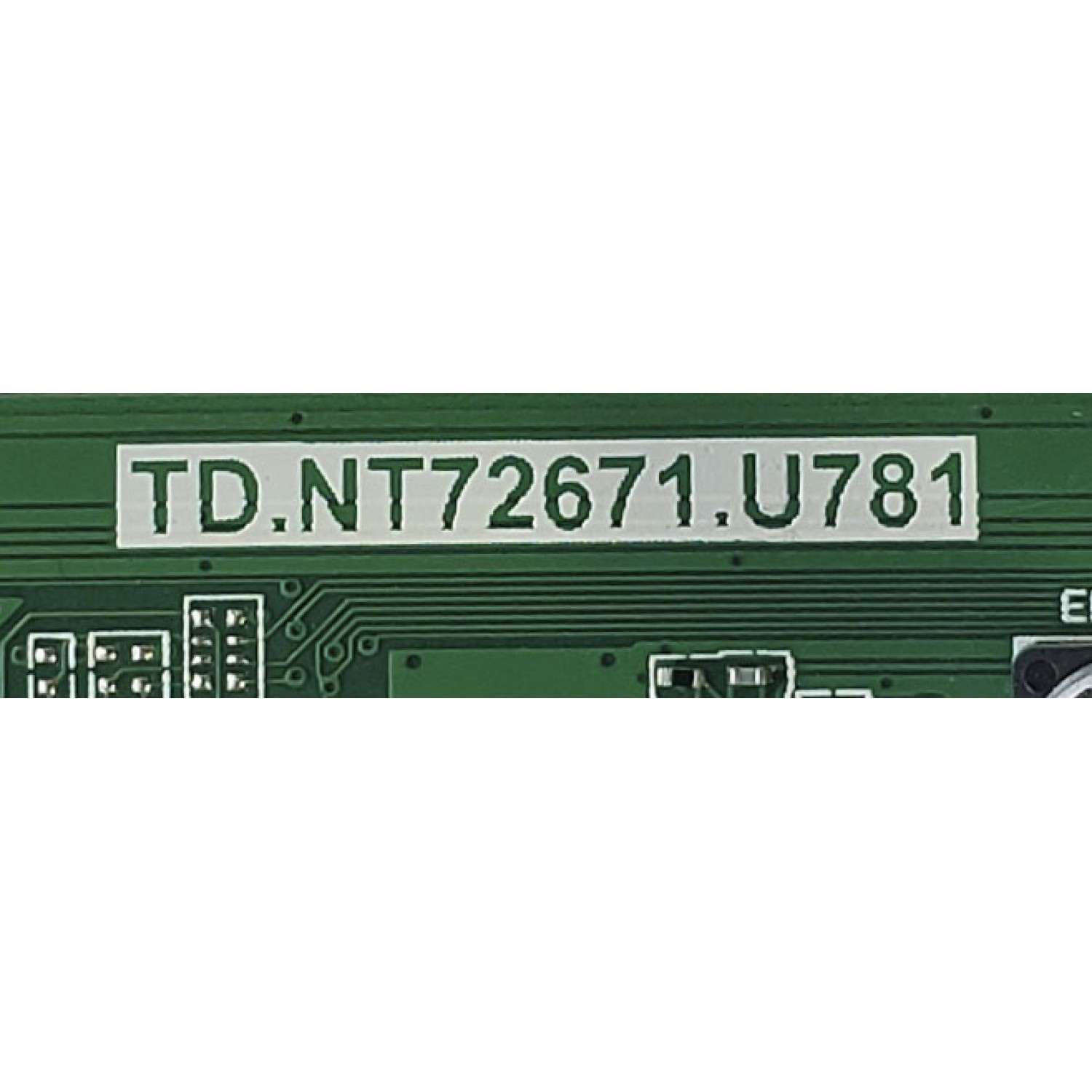 MAIN PARA TV HKPRO 4K·UHD·HDR ((ROKU TV)) / NUMERO DE PARTE SVS671TA01-MA200CK / TD.NT72671-U781 / V8-NT671LA-LF1V / 1NT671A / PANEL LVU500PADX E0002 / DISPLAY CC500PV6D VER.01 / MODELO HKP50UHD2 - Imagen 3